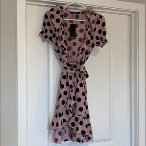 Nasty Gal wrap dress